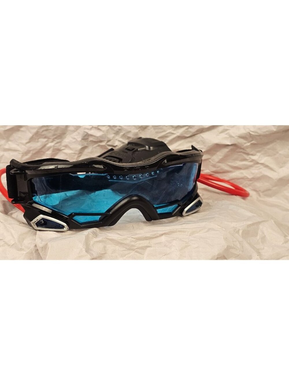 Spy Gear E-Das Goggles Blue Lens Adjustable Strap Spy Toy